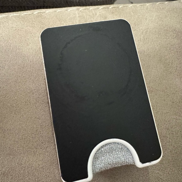 Colorful Glitter magnetic card Case with PopSocket - Picture 2 of 3